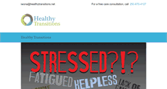 Desktop Screenshot of healthytransitions.net